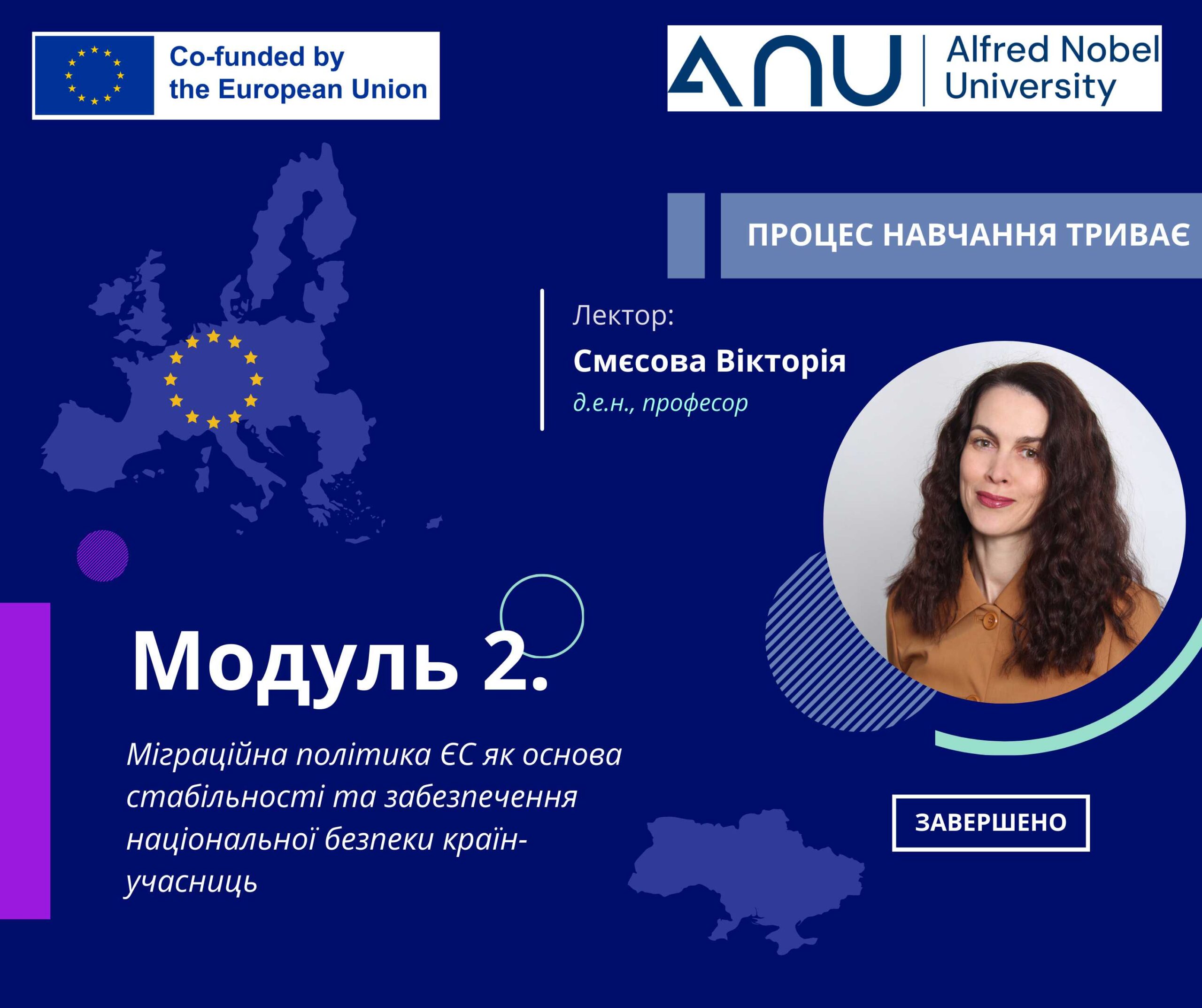 Ми завершили 2 модуль курсу “Цифровізація, цифрова освіта та міграційні процеси: досвід ЄС для України”!